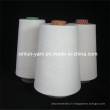 Ne40 / 1 Viscose Ring Spun Yarn pour tricoter